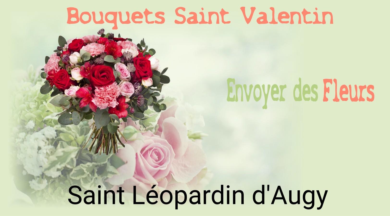 Roses de Saint-Valentin livrées à Saint-Léopardin-d'Augy